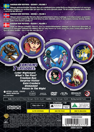 Bakugan: New Vestroia - Säsong 1 Volym 2 - 2