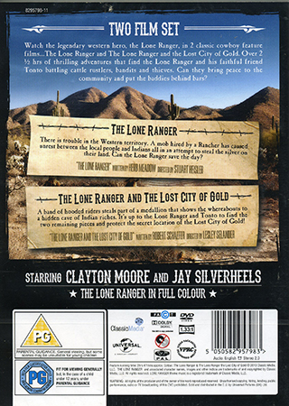 Lone Ranger / Lone Ranger and the Lost City of Gold (ej svensk text) - 2