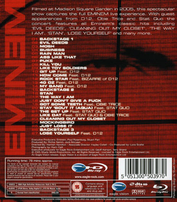 Eminem - Live From New York City (Blu-ray) - 2
