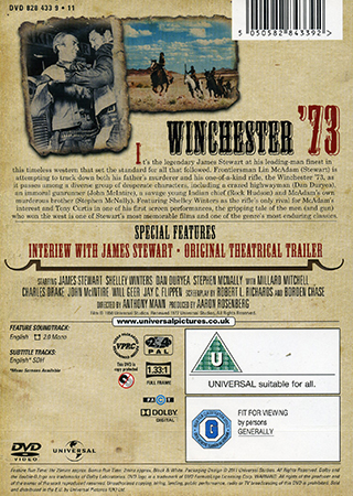 Winchester '73 (ej svensk text) - 2