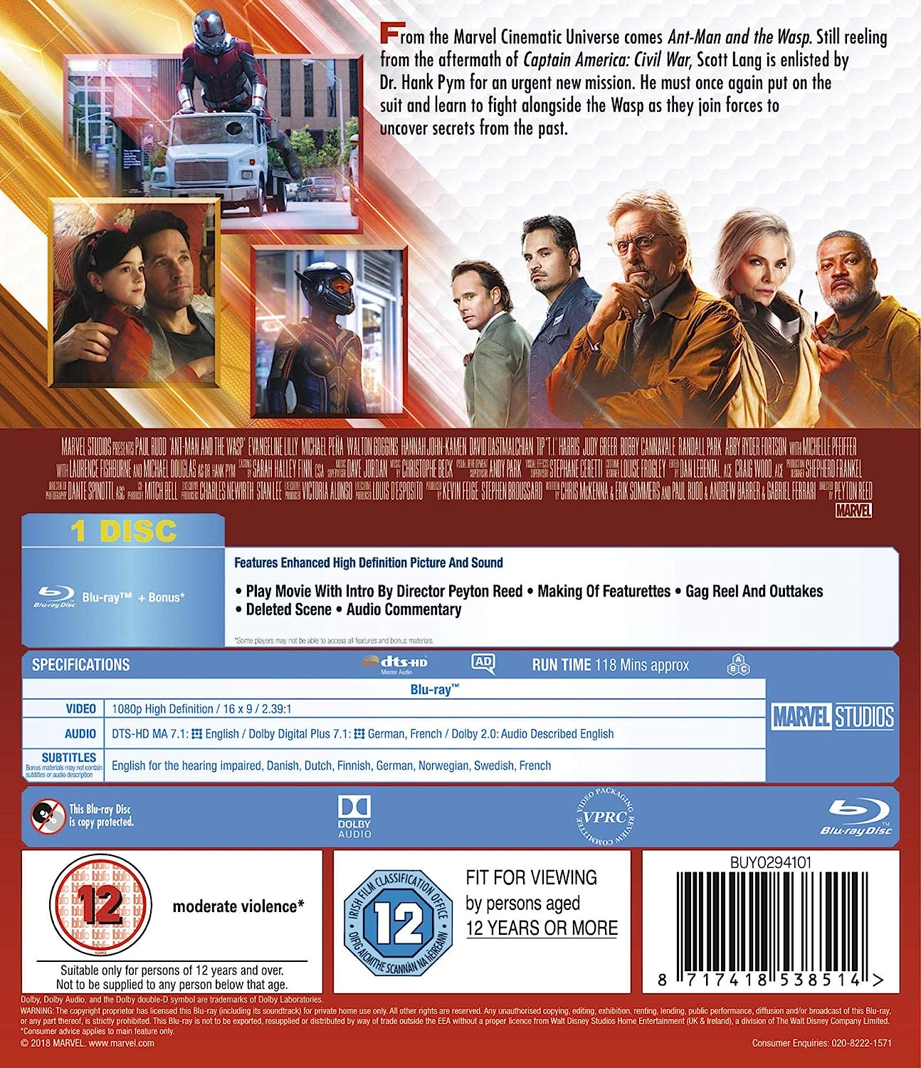 Ant-Man And the Wasp (Blu-ray) - 2