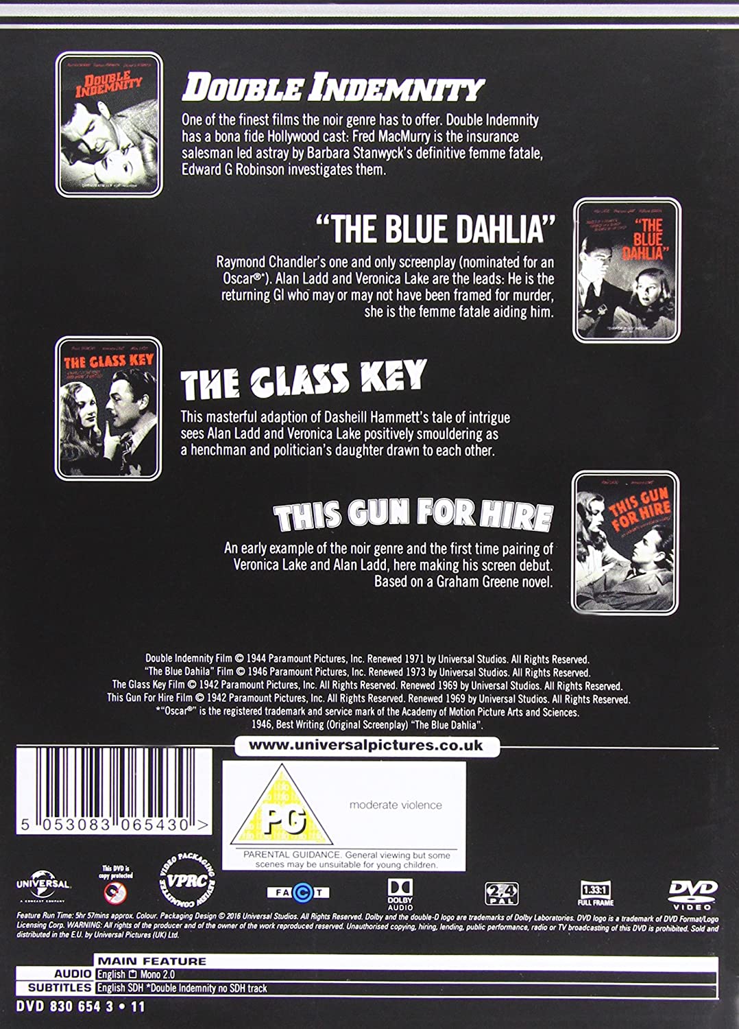 Film Noir Collection (ej svensk text) - 2