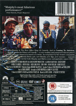 Coming To America (1-disc) - 2