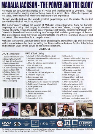 Mahalia Jackson - The Power And the Glory (2-disc) - 2