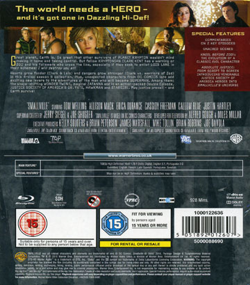 Smallville - Season 9 (Blu-ray) (ej svensk text) - 2