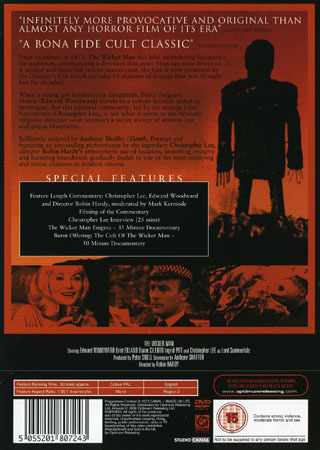 Wicker Man - Director's Cut (ej svensk text) - 2