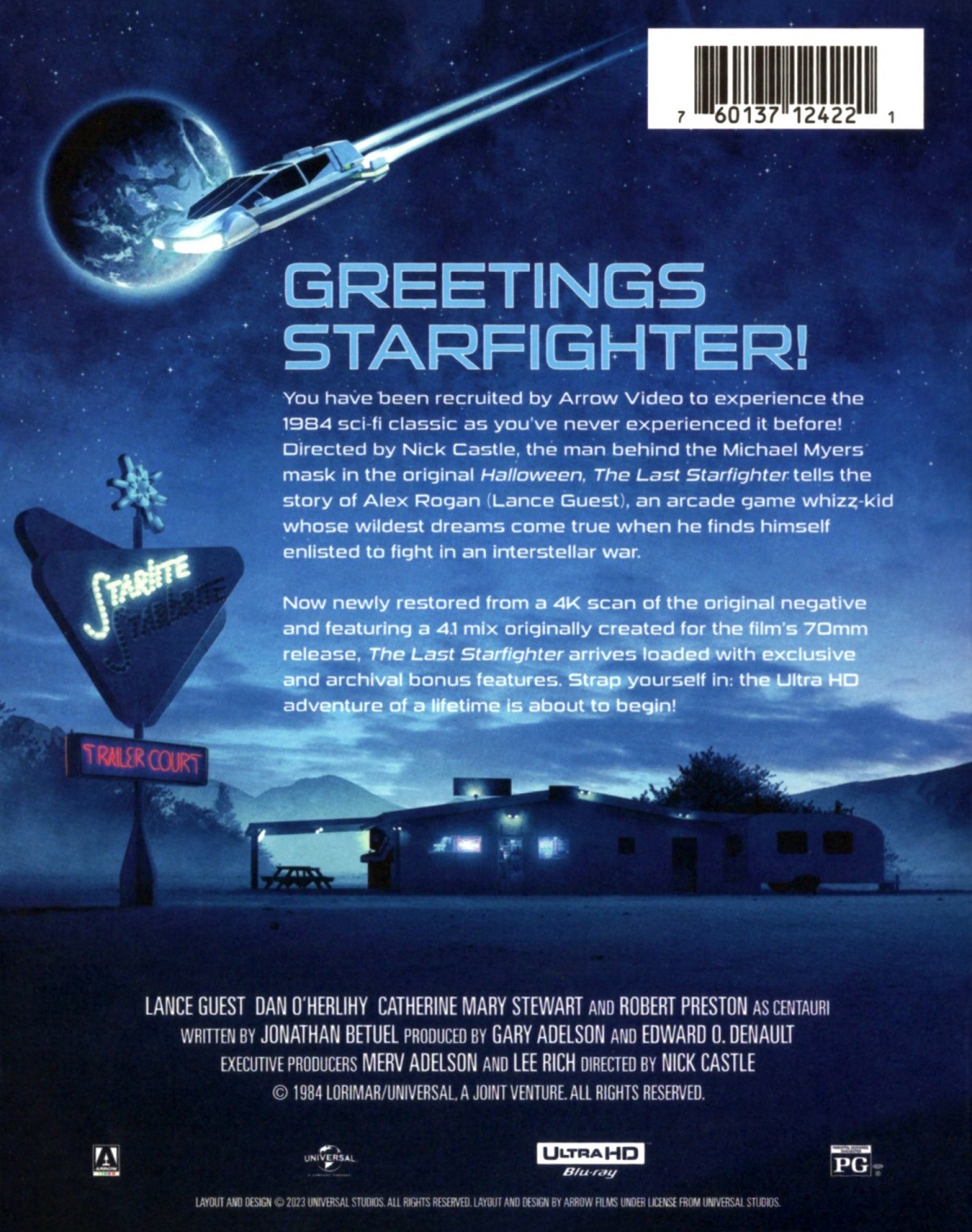 Last Starfighter (Limited Edition) (ej svensk text) (4K Ultra HD) - 4