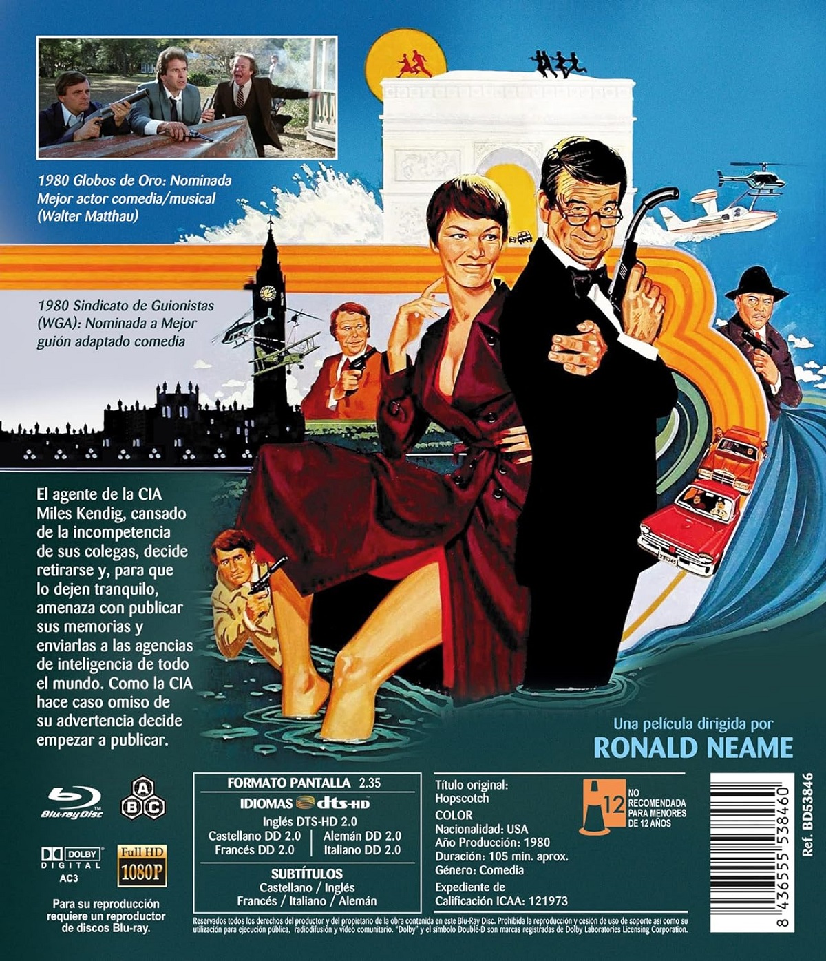 Hopscotch (ej svensk text) (Blu-ray) - 2