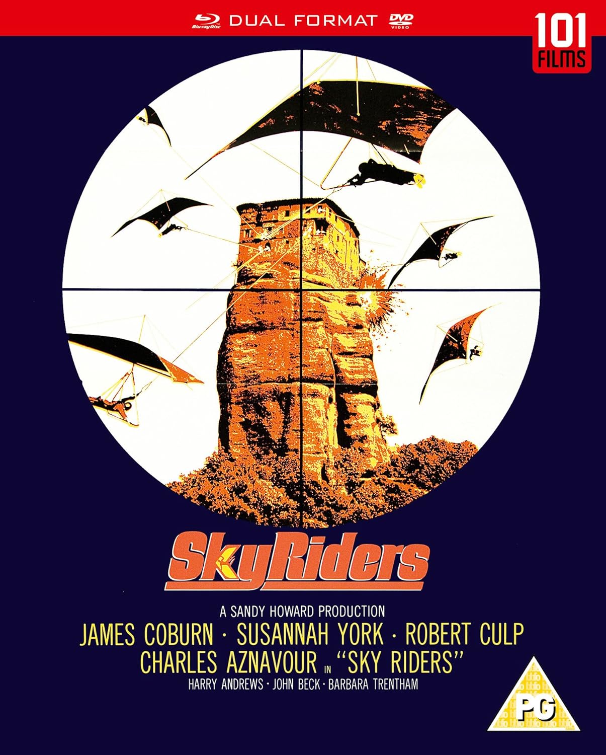 Sky Riders (ej svensk text) (Blu-ray + DVD)