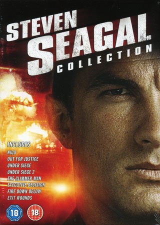 Steven Seagal Collection (8-disc) (ej svensk text)