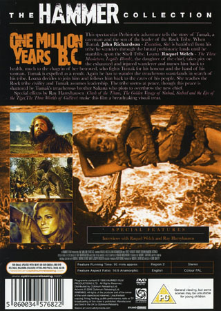 One Million Years B.C. (ej svensk text) - 2