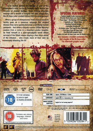 28 Days Later - Limited Edition (2-disc) (ej svensk text) - 2