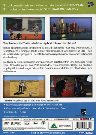 En Resa I Tintins Fotspår (Dokumentär) (5-disc) - 2