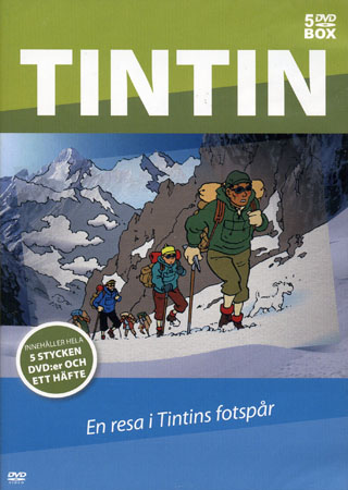 En Resa I Tintins Fotspår (Dokumentär) (5-disc)