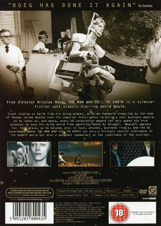Man Who Fell to Earth (ej svensk text) - 2