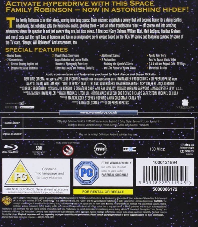 Lost In Space (ej svensk text) (Blu-ray) - 2