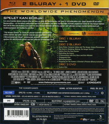 Hunger Games (Blu-ray) (Begagnad) - 2
