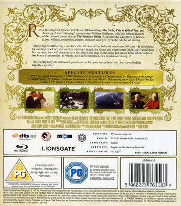 Princess Bride (Blu-ray) (ej svensk text) - 2