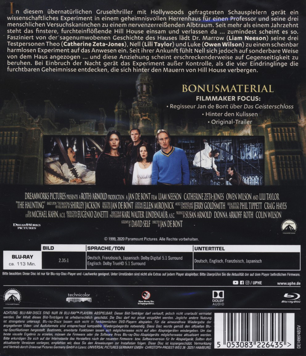 Haunting (ej svensk text) (Blu-ray) - 2