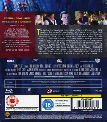 Smallville - Season 10 (Blu-ray) (ej svensk text) - 2