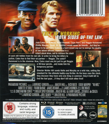 48 Hrs. (Blu-ray) (ej svensk text) - 2