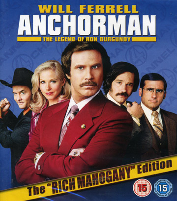Anchorman - The Legend of Ron Burgundy (2-disc) (Blu-ray) (ej svensk text)