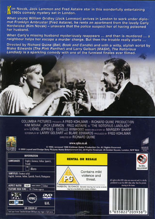 Notorious Landlady (ej svensk text) - 2