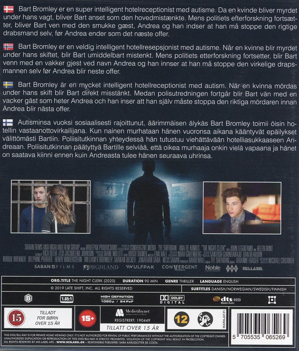 Night Clerk (Blu-ray) - 2