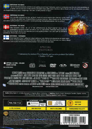 Superman - The Movie (1-disc) - 2