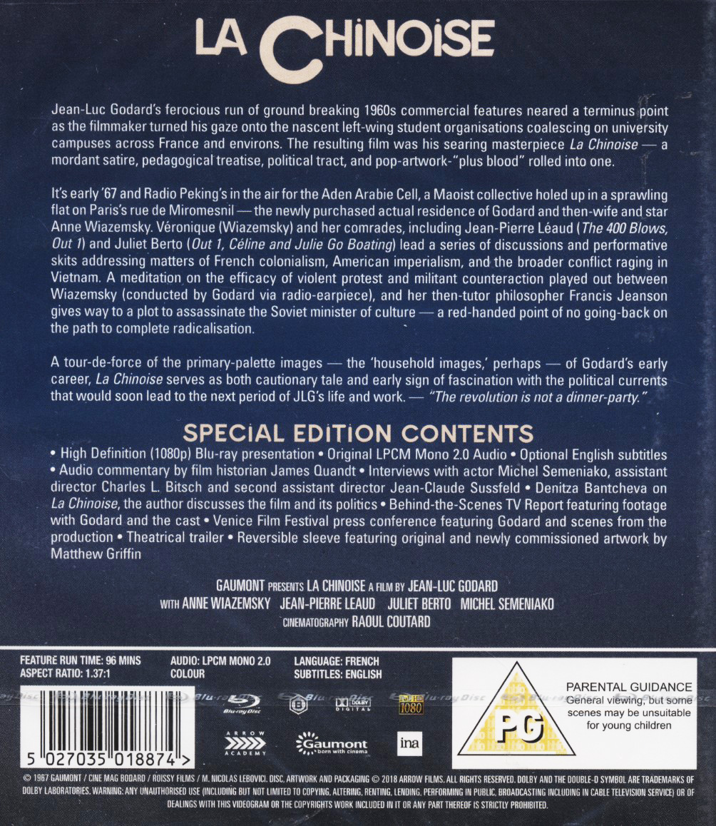 La Chinoise (ej svensk text) (Blu-ray) - 2