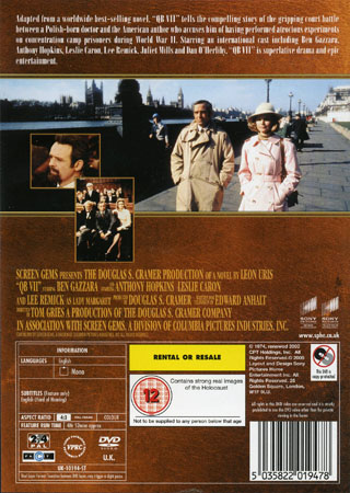 QB VII (Miniserie) (2-disc) (ej svensk text) - 2