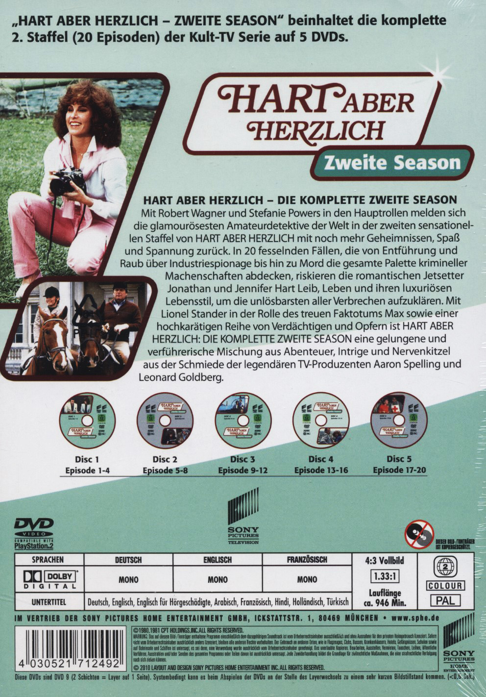 Hart To Hart - Season 2 (ej svensk text) - 2