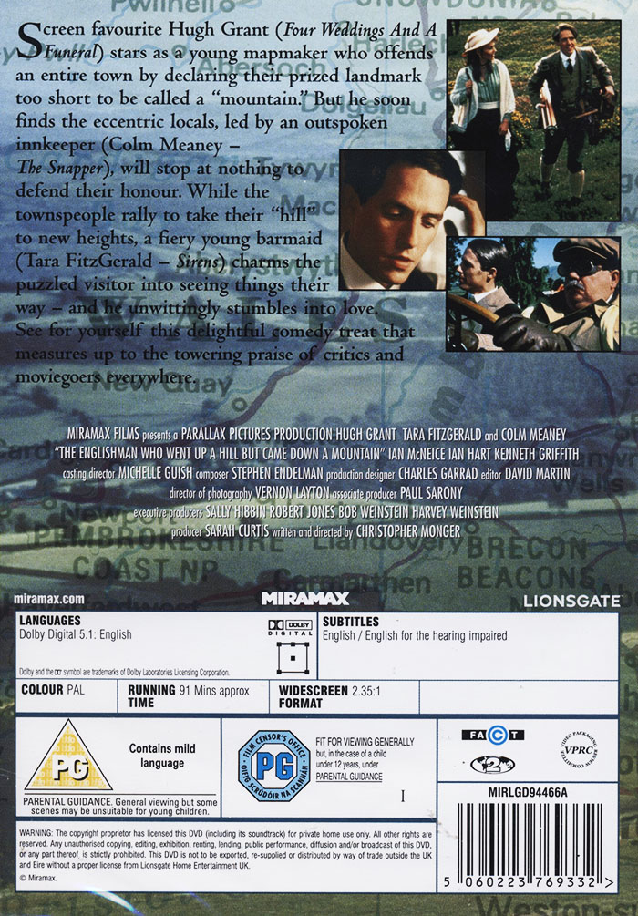 The Englishman Who Went Up A Hill But Came Down A Mountain (ej svensk text) - 2