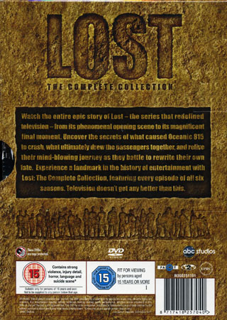 Lost - Complete Series (37-disc) (ej sv. text på säs 2) - 2