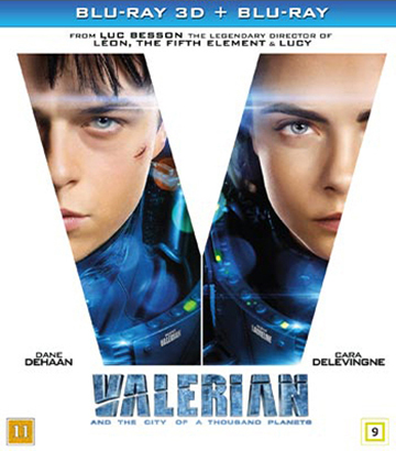 Valerian and the city of a thousand planets (Real 3D + Blu-ray)
