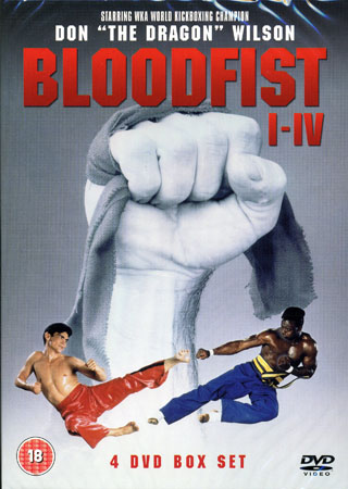 Bloodfist I-IV (4-disc) (ej svensk text)