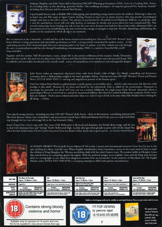 Jodie Foster Collection (5-disc) (ej svensk text på Nell och Foxes) - 2