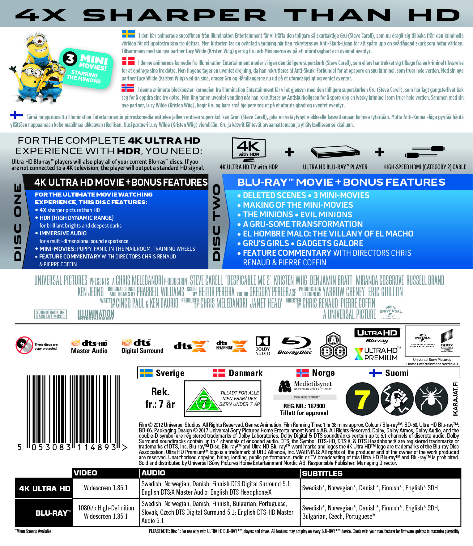 Dumma Mej 2 (4K Ultra HD Blu-ray) - 2