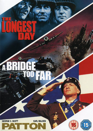 Longest Day / A Bridge Too Far / Patton (3-disc)