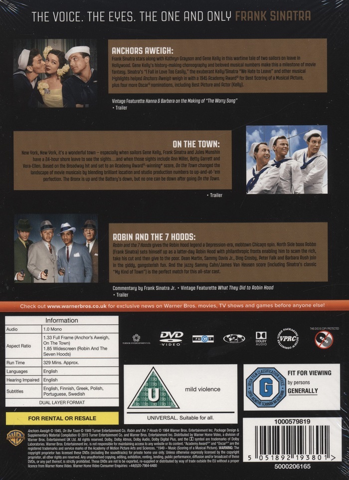 Frank Sinatra - 3-Film Collection - 2