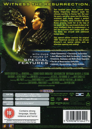 Alien 4 - Resurrection (2-disc) (ej svensk text) - 2
