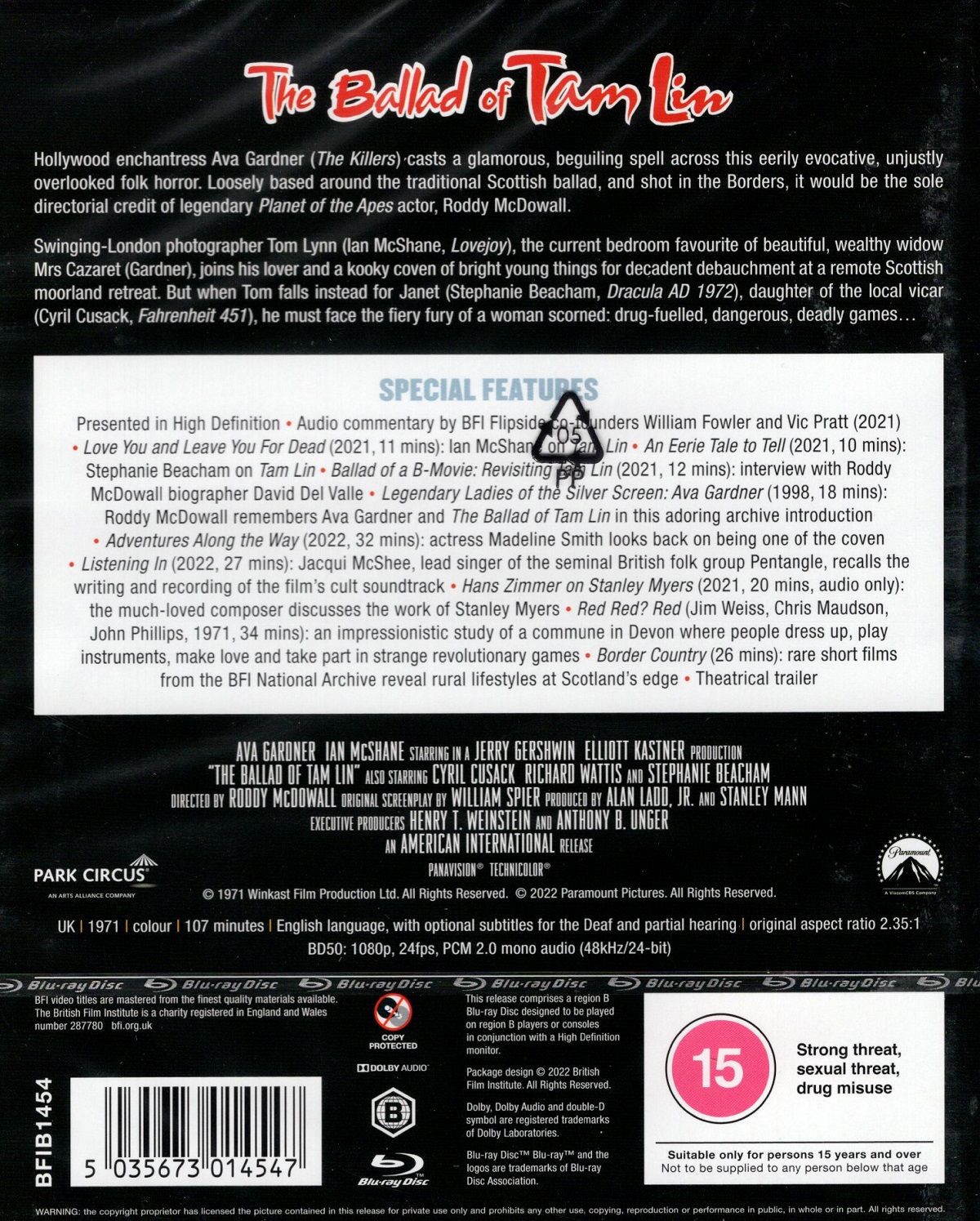 The Ballad of Tam Lin (ej svensk text) (Blu-ray) - 2