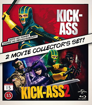 Kick Ass / Kick Ass 2 (2-disc) (Blu-ray) (Begagnad)