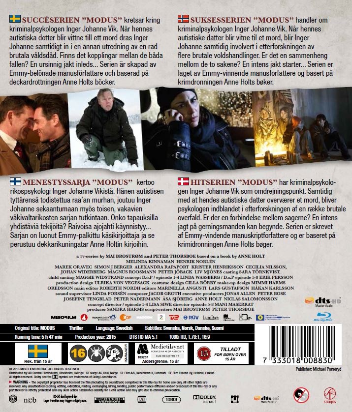 Modus - Säsong 1 (Blu-ray) - 2