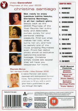 Playboy - Playmate of the Year: Christina Santiago (ej svensk text) - 2