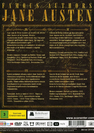 Famous Authors - Jane Austen - 2