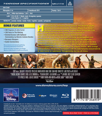 John Carter (2012) (Blu-ray) - 2