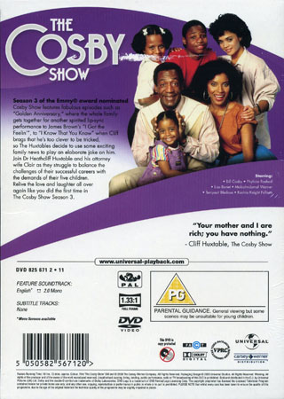 Cosby Show - Season 3 (ej svensk text) - 2