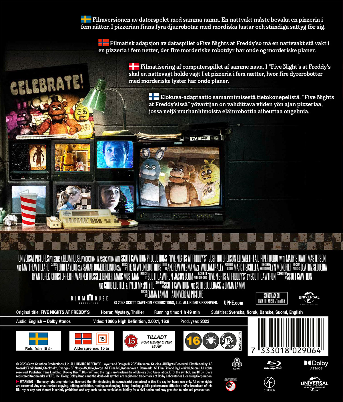 Five Nights At Freddy's (Blu-ray) - 2