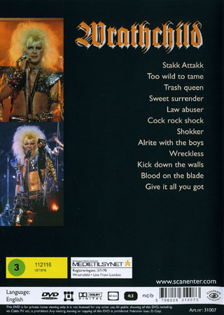 Wrathchild - Live From London - 2